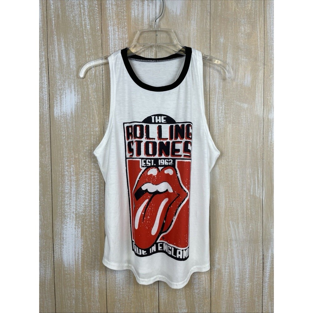 Darciel The Rolling Stones Made In England Est 1962 Womens M Racer Back Tank Top